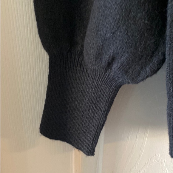 Black Sweater with Champagne Bottle Design - Picture 4 of 4